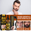 Men Beard Growing Essential Oil Promote Facial Blood Circulation Anti Hair