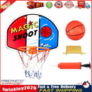 Plastic Hanging Basketball Basket Hoop Set Mini Basketball Board Frame (A) Newly