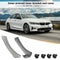 2pcs Right Side Inner Front Door Panel Pull Trim+Cover for  E90 E91 (Grey) Newly