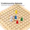 Wooden Early Learning Montessori Math Multiplication Board Game for 7-14Y Kids