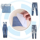seawang 12 Iron on Patches Repair Elbow Knee Denim Patch for Sweater