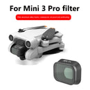 For DJI MINI 3 PRO Multi Coated Anti Light UV CPL ND Drone Camera Lens Filt