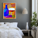 Wine and Grape Oil Paint By Numbers Kits Canvas Drawing DIY Coloring Picture Art