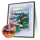 Partial Special-shaped Diamond Painting Kits Birds Flowers Mosaic Craft (YXC1