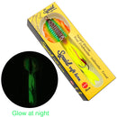 #A UV Luminous Simulation Bionic Squid Fishing Lures 60g 15cm Artificial Soft Ba