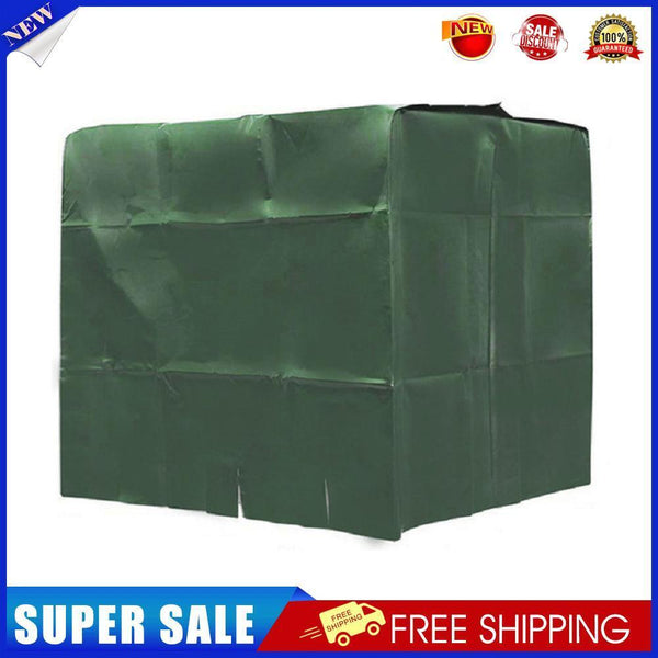 Water Tank Protective Cover IBC Container Waterproof Dust Sunscreen (Green)