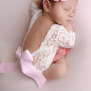 Bowknot Newborn Baby Clothes Accessories Girls Photography Props Studio Shoot