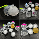 2.2" Ice Cube Bar Silicone 1 Ball Maker DIY Mold Sphere Large Tray Whiskey Mould