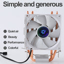 CPU Radiator 12V 3 Pin Desktop PC Case Cooling Fan for AMD Intel LGA 1155 1366