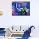 5D DIY Diamond Painting Kits Full Round Drill Elephant Animal Art (A5276)