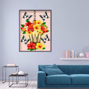 5D Diamond Painting DIY Light Butterfly Full Round Drill Crafts Home Decor Gi