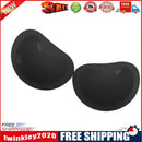 2 Pair Women Bikini Push Up Sponge Bra Pad Breathable Chest Pad (Black)