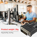 DVI EDID Dummy Plug 1920 x 1080P 60Hz Display Emulator Headless Display Adapter