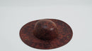 Distressed Leather Effect Deluxe Pirate Highwayman Dress Fancy Hat Tricorn F4R2