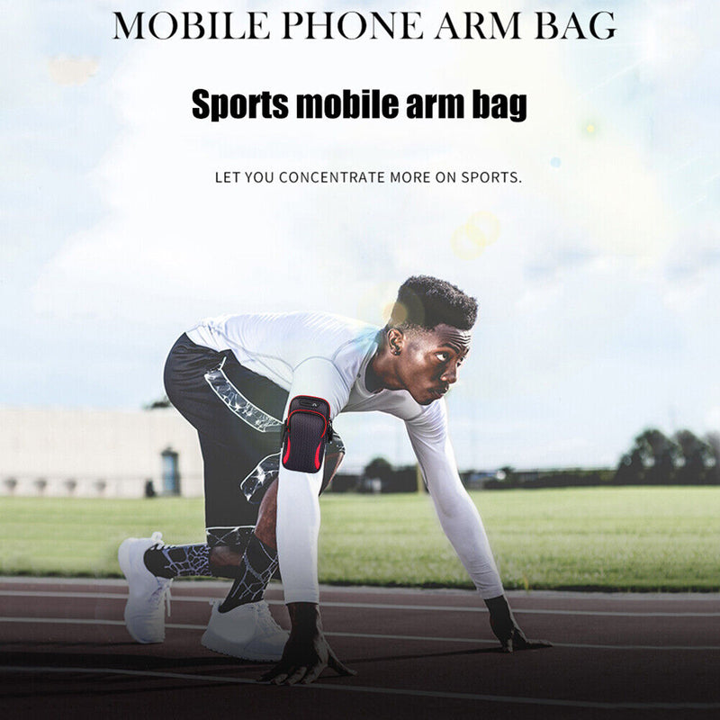 Waterproof Sports Arm Bag Armband Phone Case Women Men Running Fitness Pouch