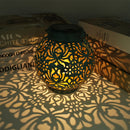 Solar Hanging Lantern for Outside, Waterproof, LED Light Lamp, Retro Decorative