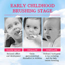 Fruit Flavor Foam Toothpaste Prevent Tooth Decay Protect Gums for Children Te