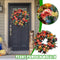 ??Last Day 50% Off ??Fall Peony And Pumpkin Wreath Year Round-Wreath