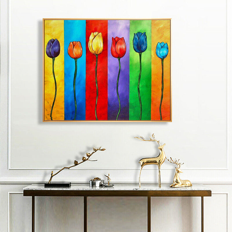 Drawing Paintwork Home Wall Living Room Bedroom Decoration 50x40cm Without