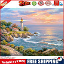 Diamond Painting DIY Round Diamond Seaside Scenery Series B1678