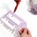 Sheepshape knitting sewing hook measuring ruler gauge size chart ruler accessories