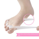 2pcs Straightener Orthodontic Toe Separator Corrector Hallux Valgus Foot Co