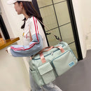 Fashion Women Letters Patchwork Shoulder Crossbody Bag Sports Travel Handbags