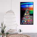 5D DIY Diamond Painting Christmas Tree Full Round Kits Rhinestones Home Decor