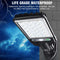 LED Solar Wall Light Outdoor Motion Sensor Lamp Garden Remote Lamp (18LED) Newly