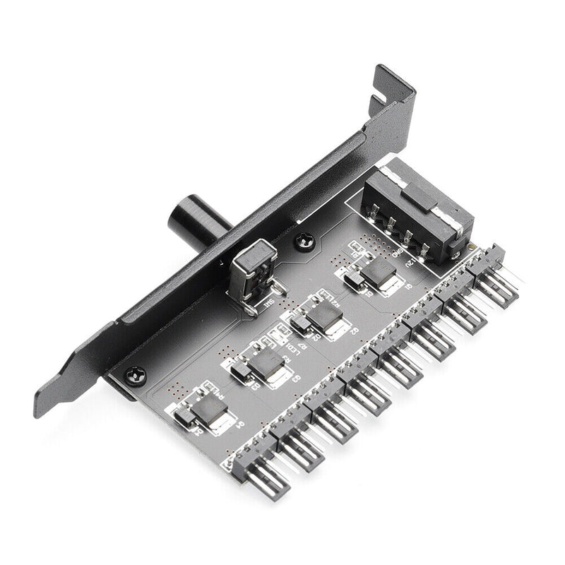 Speed Controller Adapter CPU HUB Splitter Cooler Single-Channel Control for Fans