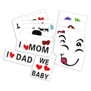 Cute Paper Viscid Stickers For Pregnant Women Put Up Photography Belly Y7G6 J7U5