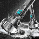 Strong Lightweight Waterproof Flashlight USB Charging Outdoor Light