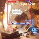 Portable Kids Night Lights Cute Folding Childcare Nightlight for Bedside Bedroom