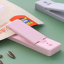 Portable Mini Sealing Household Machine Heat Sealer Plastic Capper (Pink) Newly
