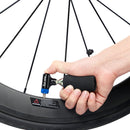 WEST BIKING CO2 Bike Tire Inflator Head for Presta Schrader Valve (Blue) Newly