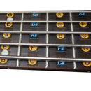 2Pcs Fretboard Fingerboard Note Label Fret Stickers for Guitar Bass Newly