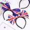 Dress Festival Headband Hairband Union Jack Headband Platinum Jubilee Headwear