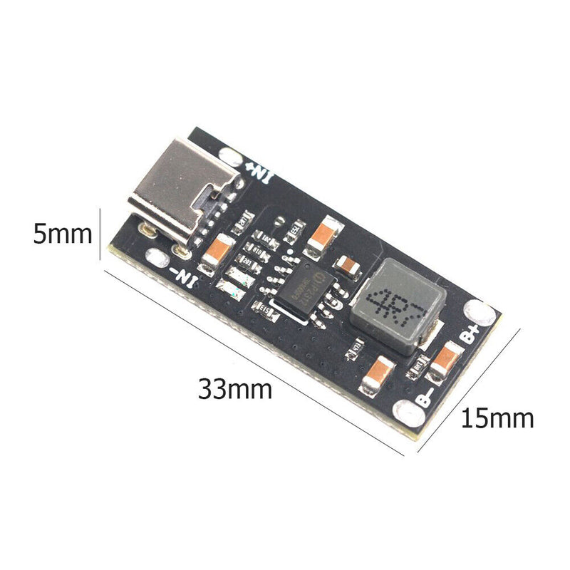 USB Type C 3A High Current Polymer Ternary Lithium Battery Charging Board IP2312