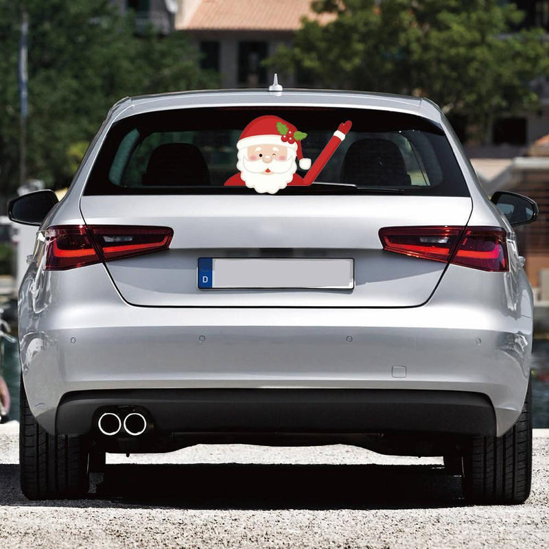 Car Rear Windscreen Wiper Stickers Decorative Christmas Window Styling Decals