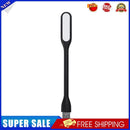 LED USB Night Light Desk Book Light Portable Lamp Bendable Lighting (Black)