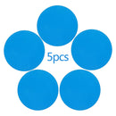 Vinyl Repair Patch, Round Self-Adhesive PVC Pool Liner Patch Canoe (5pcs) Newly