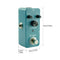 Delay True Bypass DIG REVERB Guitar Loop Pedal With Tuner Guitar Effect Pedals