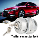 Anti-Theft Trailer Parts Ball Lock Hitch Lock for Coupling Tow Caravan Silv