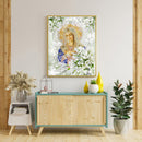 Full Cross Stitch 11CT Virgin Stamped Embroidery DIY Kits Handmade Needlework