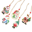 Double-sided 5D Diamond Painting Christmas Pendant Xmas Trees DIY (GP005) Newly