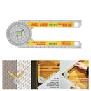 2pcs Miter Saw Protractor Angle Level Digital Protractor (Double Bubble)