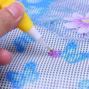 5D Diamond Painting Cross Stitch 1 Head Point Drill Pen with Light(Tiger)