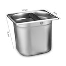 Coffee Residue Knock Box Stainless Steel Coffee Grounds Bucket Trash Cafe T
