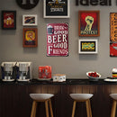 Drink Beer Retro Metal Plate Tin Sign Plaque Poster Wall Art for Club (2)