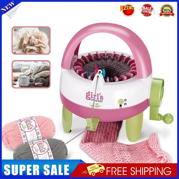 22 Needles Handmade Wool Knitting Machine Rotating Sewing Tool for Kids